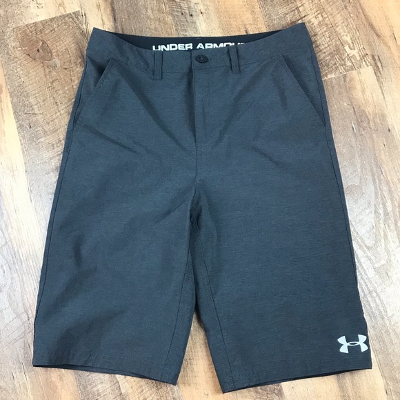 Under Armour Other - Under Armour Black Nylon Casual Shorts Sz 29